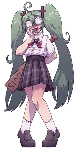 Hatsune Miku from SAWTONE's Confessions of a Rotten Girl Hatsune Miku from SAWTONE's Confessions of a Rotten Girl